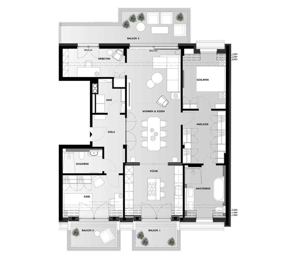 Dachgeschoss II - Grundriss