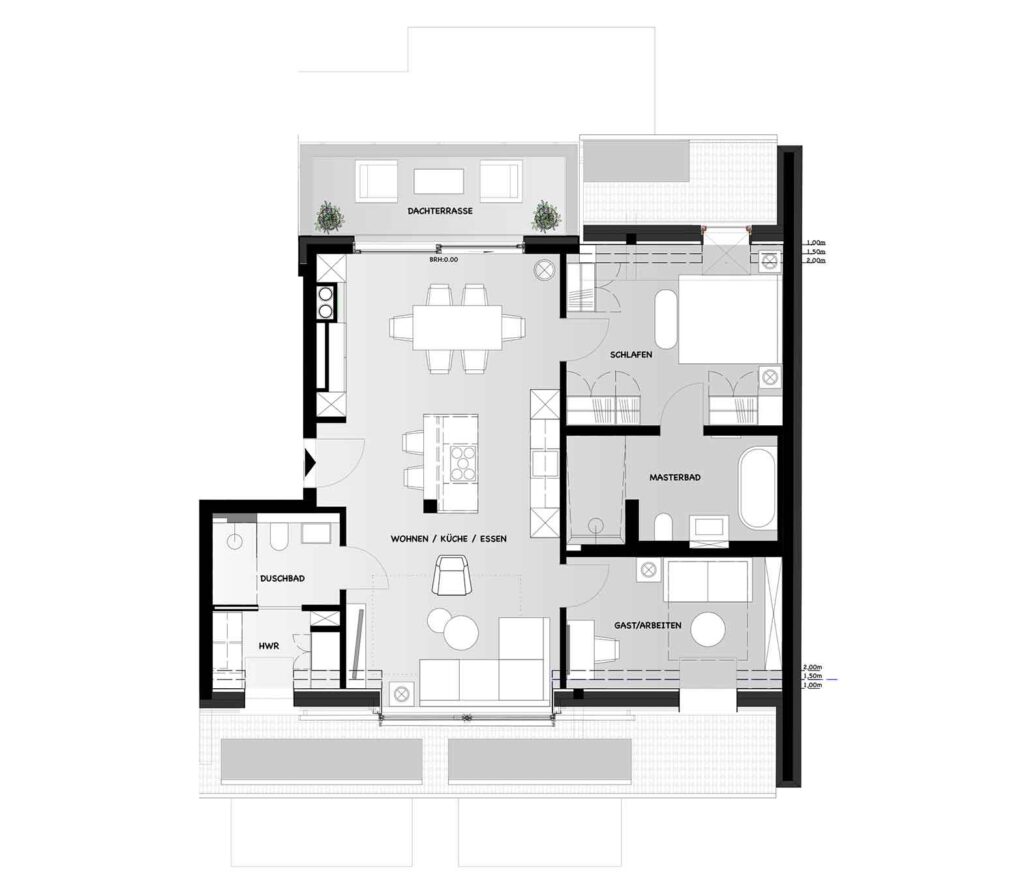 Penthouse II - Grundriss